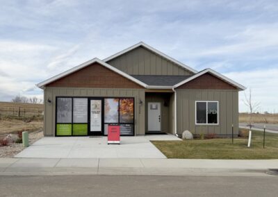 3056 Pine Hills Dr Front Exterior Carlton Construction, Custom Homes Sheridan WY 11.13.25