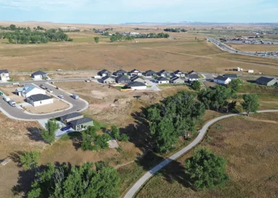 Drone Photo Of Sheridan Hills (18) Carlton Construction, Custom Homes Sheridan Wy 8.21.2026