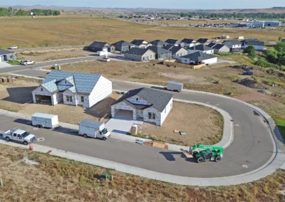 Drone Photo Of Sheridan Hills (19) Carlton Construction, Custom Homes Sheridan Wy 8.21.2026