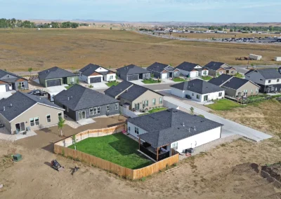 Drone Photo Of Sheridan Hills (8) Carlton Construction, Custom Homes Sheridan Wy 8.21.2026