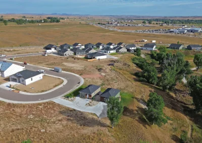 Drone Photo Of Sheridan Hills (9) Carlton Construction, Custom Homes Sheridan Wy 8.21.2026